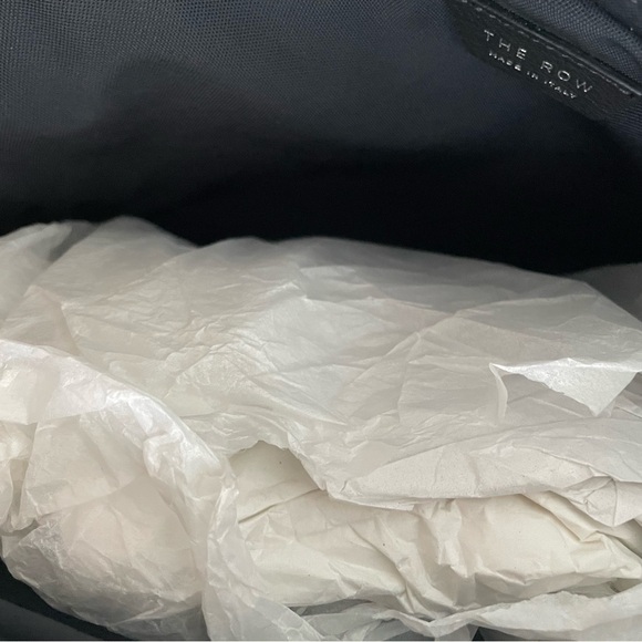 (Sold) THE ROW Black Slouchy Banana Two Bag - Picture 7 of 7